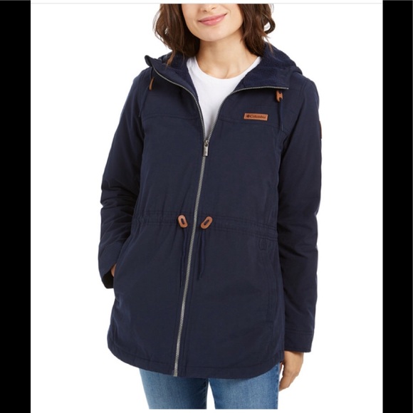 columbia chatfield hill hooded anorak jacket